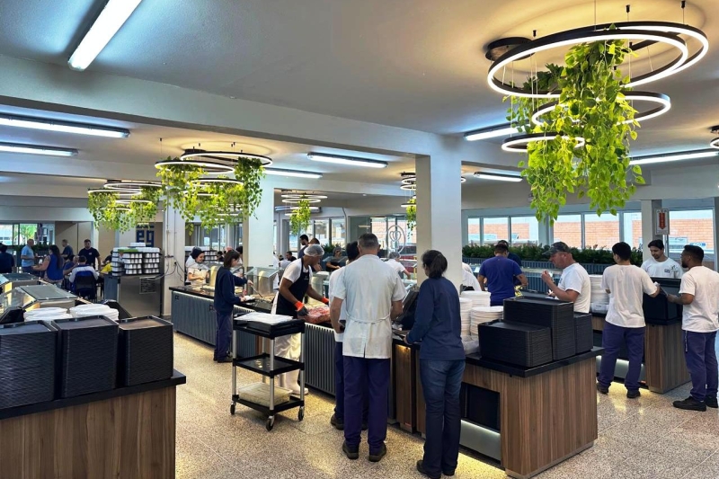 Rede de restaurantes do SESI/SC supera marca de 115 mil refeições por dia