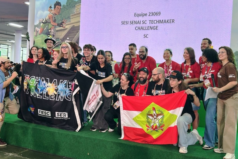 Techmaker, de Blumenau, também representará o país na categoria FTC