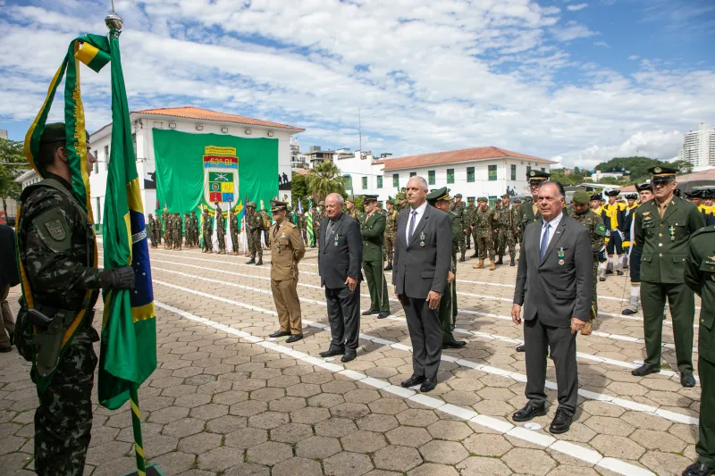 Solenidade de entrega da Medalha do Exército (foto: Filipe Scotti)