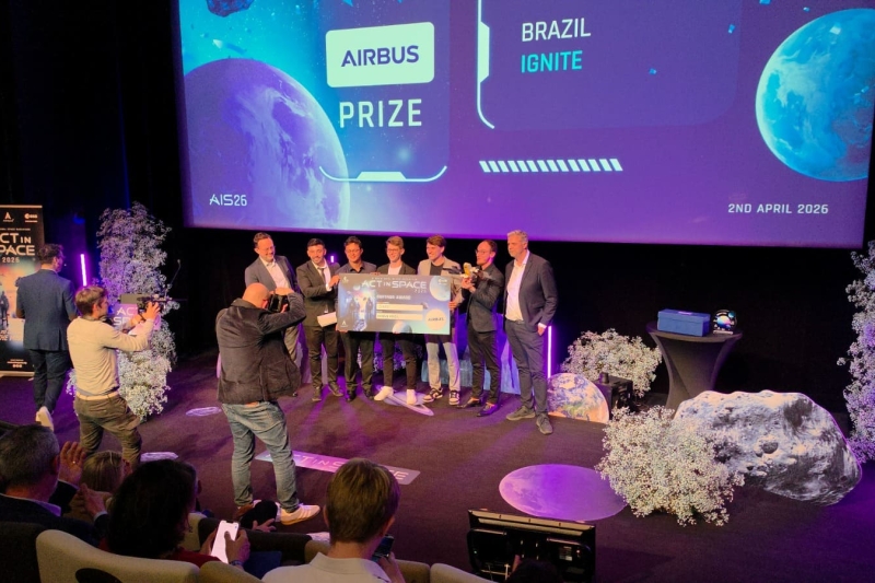 Tecnologia catarinense é premiada pela Airbus em competição global de inovação na França