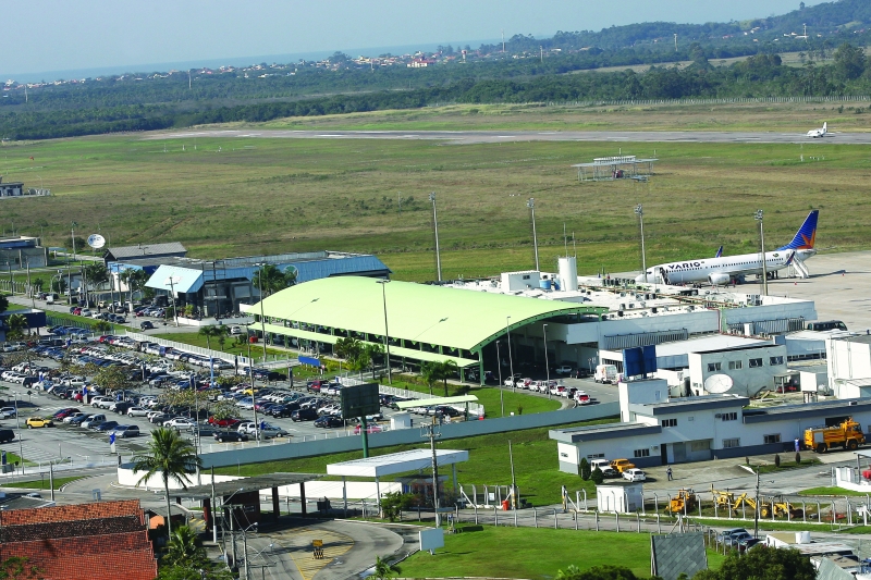 Grupo suíço Zurich deu o lance vencedor para administrar o Aeroporto Hercílio Luz (foto: Acervo Infraero)