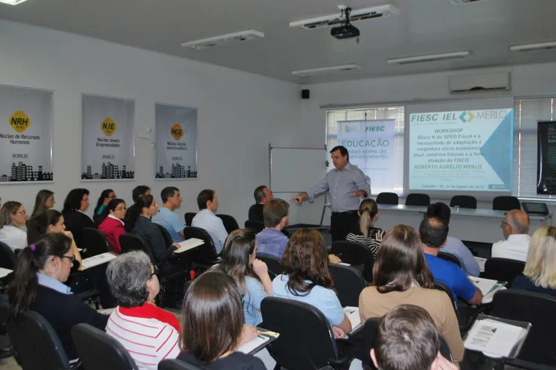 Evento contou com a participação de 50 profissionais de contabilidade. Foto: Nativa Comunicação.
