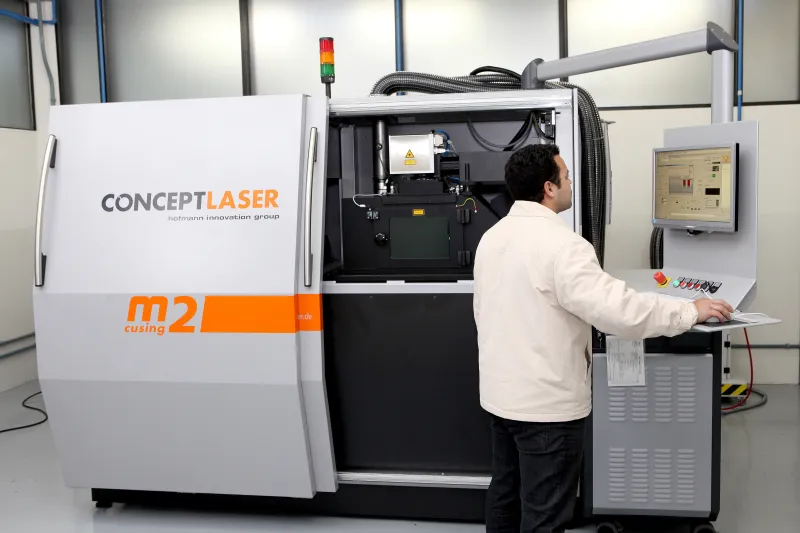 Equipamento do Instituto SENAI de Inovação em Sistemas de Manufatura, de Joinville. Foto Heraldo Carnieri