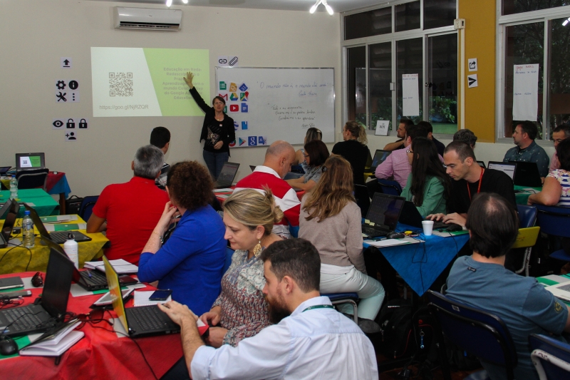 Plataforma Google Apps for Education oferece tecnologia aberta e gratuita  (Foto: Filipe Scotti) 